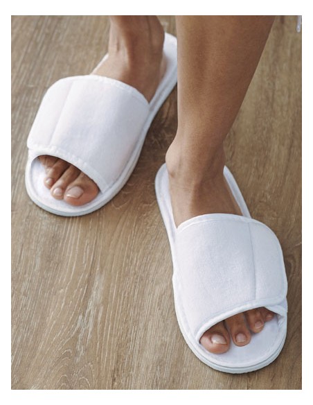 TOW-TC067-Open Toe Slipper With Hook And Loop Fastening 2